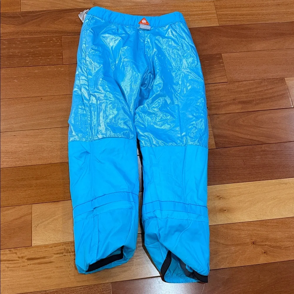 Columbia Kids Bugaboo Insulated‎ Bright Blue Snow Pants with Gray Accents size L